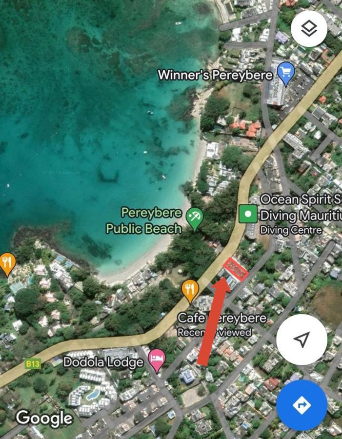 Pereybere Marlin Studio Apartment Pereybere Beach Exterior photo